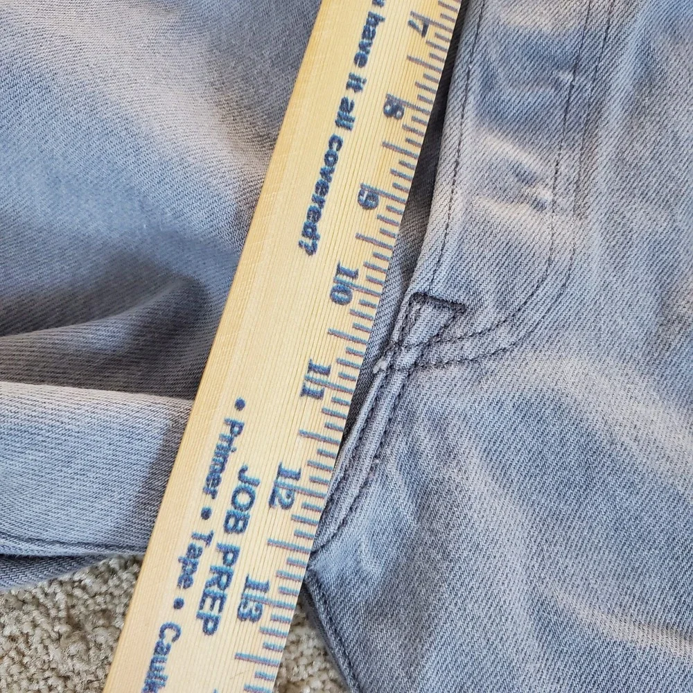 LEVIS‎ 501 Men's 42X32 ACTUAL MEASURE 39X29.5 Gray Jeans Straight Button Fly Y2K